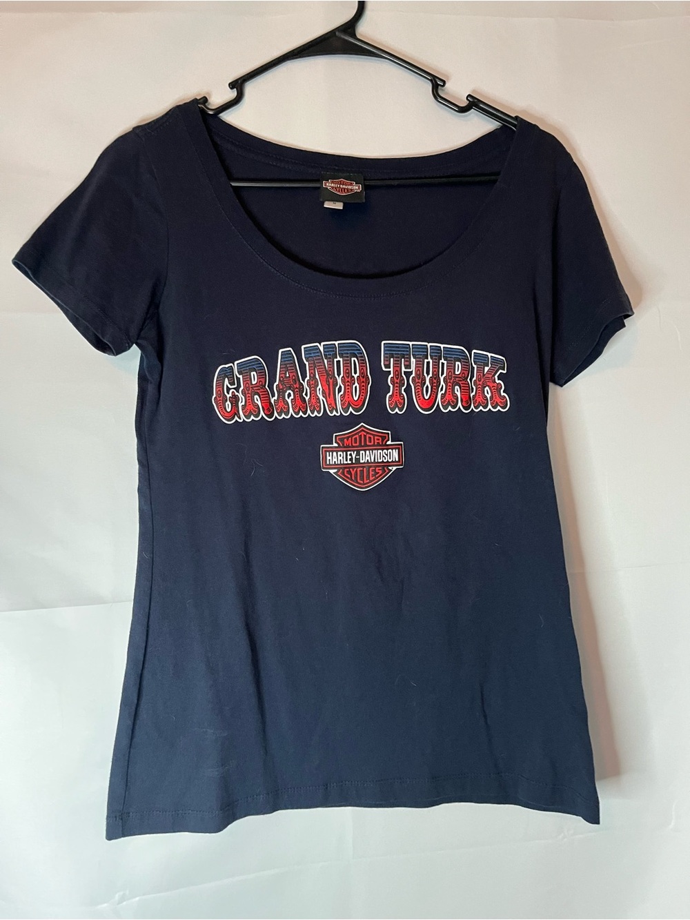 Harley-Davidson Navy Blue "Grand Turk" Short Sleeve Tee